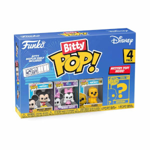 Funko Bitty Pop: Disney Mickey Mouse 4'lü Sürpriz Figür Seti 