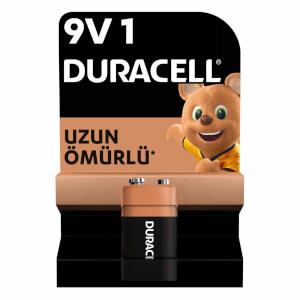 Duracell Pil 9V Kart  