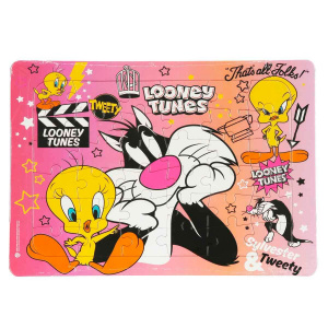 36 Parça Puzzle: Looney Tunes Sylvester ve Tweety | Toyzz Shop