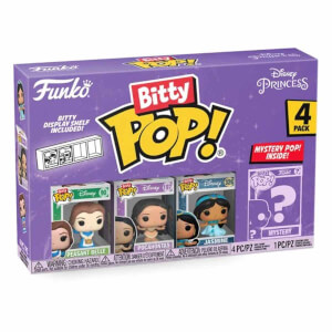 Funko Bitty Pop: Disney Princess Belle 4 lü Sürpriz Figür Seti