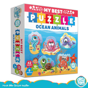 Circle Toys My Best Puzzle Ocean Animals 