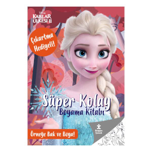 Karlar Ülkesi 2 - Süper Kolay Boyama Kitabı