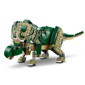 LEGO Creator 3’ü 1 Arada T. rex 31151 – 9 Yaş ve Üzeri İçin Triceratops veya Pterodactyl İçeren Yaratıcı Dinozor Modeli Yapım Seti (626 Parça)