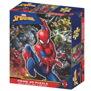 500 Parça 3D Puzzle: Spiderman