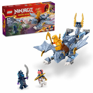 LEGO NINJAGO Genç Ejderha Riyu 71810 - 6 Yaş ve Üzeri Çocuklar için 3 Ninja Minifigürü İçeren Yaratıcı Oyuncak Yapım Seti (132 Parça)