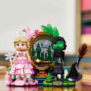 LEGO Wicked Elphaba ve Glinda Figürleri 75682 - 10 Yaş ve Üzeri Çocuklar için Fantastik Oyuncak Yapım Seti (558 Parça)