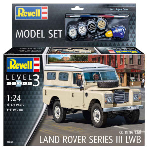 Revell 1:24 Commercial Land Rover Series III Lwb VBA67056