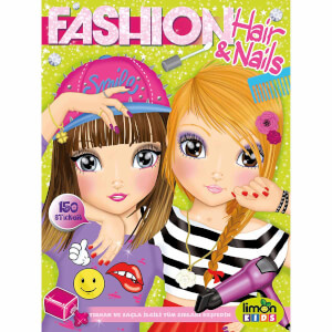 Fashion Hair&Nails Boyama Kitabı 