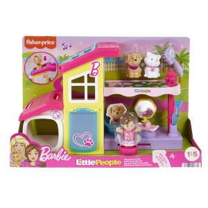 Little People'dan Barbie Oyun ve Bakım Evcil Hayvan Spası HJW76