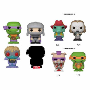 Funko Bitty Pop: Teenage Mutant Ninja Turtles Donatello 4 lü Sürpriz Figür Seti 