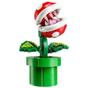 LEGO Super Mario: Piranha Plant 71426 Yetişkin Hayranlar için Koleksiyonluk Yaratıcı Model Yapım Seti 540 Parça