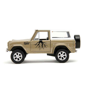 1:32 1973 Ford Bronco Model Araba ve Groot Figür