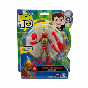 Ben10 Aksiyon Figürleri Metalik Tema Heatblast BEN66A10