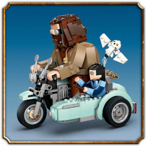 LEGO Harry Potter Hagrid ve Harry’nin Motosiklet Yolculuğu 76443 - 9 Yaş ve Üzeri Çocuklar ve Yetişkinler için Koleksiyonluk Yaratıcı Oyuncak Yapım Seti (617 Parça)