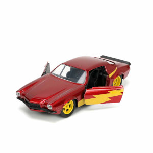 1:32 1973 Chevrolet Camaro Model Araba The Flash Figür