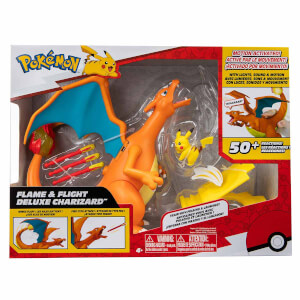 Pokemon Flame & Flight Deluxe Charizard Sesli Işıklı ve Hareketli Figür