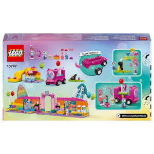 LEGO 4+ Gabby’s Dollhouse Gabby’nin Parti Odası 10797 - 4 Yaş ve Üzeri Çocuklar için Yaratıcı Oyuncak Yapım Seti (252 Parça)