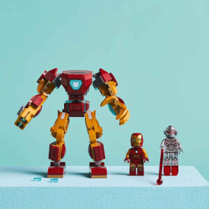 LEGO Marvel Iron Man Robotu, Ultron’a Karşı 76307 - 6 Yaş ve Üzeri Süper Kahraman Sevenler için Yaratıcı Oyuncak Yapım Seti (101 Parça)