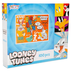 100 Parça Puzzle: Looney Tunes Bugs Bunny