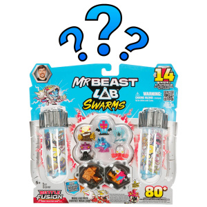 Mr.Beast Lab Swarms Battle Fusion Serisi 14’lü Tüp Figür Seti S4 MBE01000