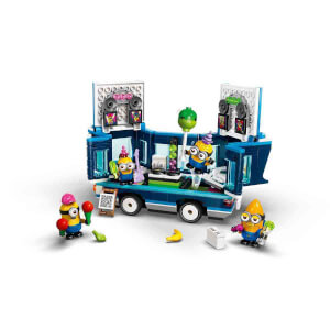 LEGO Despicable Me 4 Minyonların Müzikli Parti Otobüsü 75581 - 7 Yaş ve Üzeri Çocuklar İçin Yaratıcı Oyuncak Yapım Seti (379 Parça)