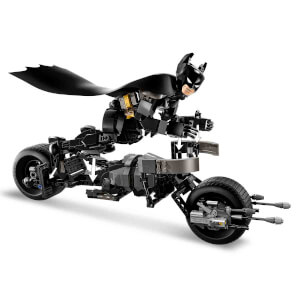 LEGO DC Batman: Batman Yapım Figürü ve Bat-Pod Motosiklet 76273 - 12 Yaş ve Üzeri Süper Kahraman Sevenler için Kara Şövalye Süper Kahraman Model Yapım Seti (713 Parça)