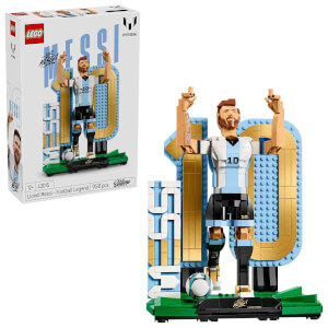 LEGO Editions Lionel Messi – Futbol Efsanevi 43015 - 12 Yaş ve Üzeri Çocuklar için Dekoratif Model Yapım Seti (958 Parça)