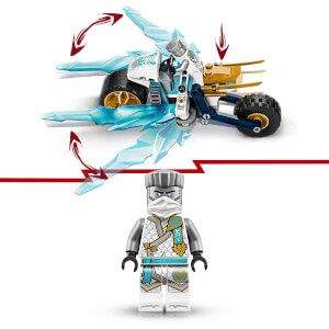 LEGO NINJAGO Zane’in Buz Motosikleti 71816 – 7 Yaş ve Üzeri İçin Zane Minifigürü İçeren Yaratıcı Oyuncak Yapım Seti (84 Parça)