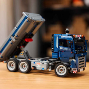 LEGO Technic Damperli Kamyon 42203 - 9 Yaş ve Üzeri İnşaat Seven Çocuklar için Yaratıcı Oyuncak Yapım Seti (462 Parça)