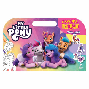 My Little Pony Çıkartma Hediyeli Boyama Albümü