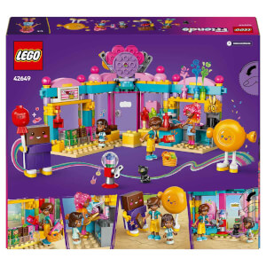 LEGO Friends Heartlake City Şekerci Dükkanı 42649 - 6 Yaş ve Üzeri Çocuklar için Mini Bebek İçeren Yaratıcı Oyuncak Yapım Seti (376 Parça)