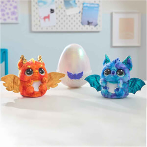 Sesli ve Işıklı Hatchimals Alive Mystery Hatch Draggle İnteraktif Peluş Sürpriz Yumurta