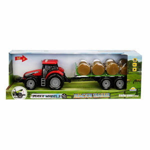 Maxx Wheels Sesli Ve Işıklı Römorklu Traktör 44 cm