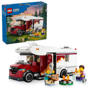 LEGO City Tatil Macera Karavanı 60454 - 6 Yaş ve Üzeri Çocuklar için Yaratıcı Oyuncak Yapım Seti (385 Parça)