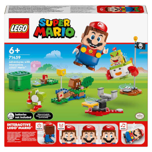 LEGO Super Mario İnteraktif LEGO Mario ile Maceralar 71439 – 6 Yaş ve Üzeri Çocuklar İçin Yoshi İçeren Oyuncak Araç Yapım Seti (218 Parça)