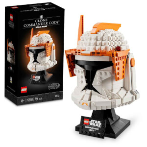  LEGO Star Wars Klon Komutanı Cody Kaskı 75350 - Yetişkinler için Koleksiyonluk Sergileme Modeli Yapım Seti (776 Parça)