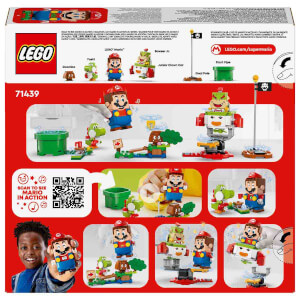 LEGO Super Mario İnteraktif LEGO Mario ile Maceralar 71439 – 6 Yaş ve Üzeri Çocuklar İçin Yoshi İçeren Oyuncak Araç Yapım Seti (218 Parça)