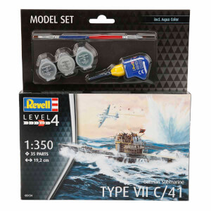 Revell 1:350 German Submarine Type VII C/41 VBG65154
