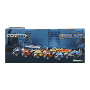 Maxx Wheels Süper Atv Sesli ve Işıklı Sürtmeli Araçlar