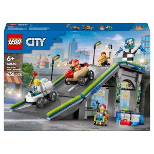 LEGO City Senin Kuralların: Yarış Arabası Rampa Parçası 60460 - 6 Yaş ve Üzeri Çocuklar için Sürücü Minifigürü İçeren Yaratıcı Oyuncak Yapım Seti (436 Parça)