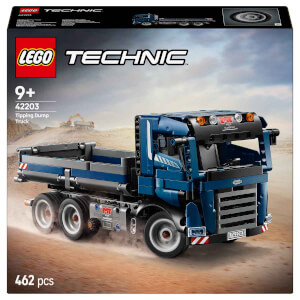 LEGO Technic Damperli Kamyon 42203 - 9 Yaş ve Üzeri İnşaat Seven Çocuklar için Yaratıcı Oyuncak Yapım Seti (462 Parça)