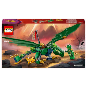 LEGO NINJAGO Lloyd’un Yeşil Orman Ejderhası 71829 - 6 Yaş ve Üzeri Çocuklar için 2 Minifigürlü Yaratıcı Oyuncak Yapım Seti (128 Parça)