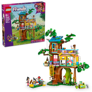 LEGO Friends Arkadaşlık Ağaç Ev Buluşma Yeri 42652 - 8 Yaş ve Üzeri Çocuklar için Mini Bebek İçeren Yaratıcı Oyuncak Yapım Seti (701 Parça)