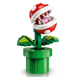 LEGO Super Mario: Piranha Plant 71426 Yetişkin Hayranlar için Koleksiyonluk Yaratıcı Model Yapım Seti 540 Parça