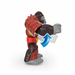 Imaginext Silverback Gorilla Smash Figür Seti GYX01