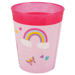 Unicorn Desenli Plastik Bardak 250 ml