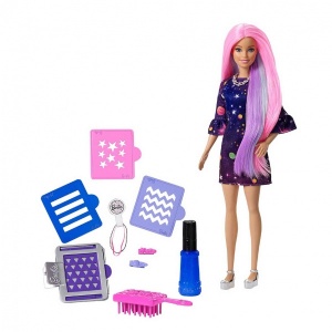 Barbie Renk Partisi Saçlar FHX00