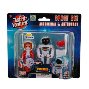 Astro Venture Space Set: Astronimals & Astronaut