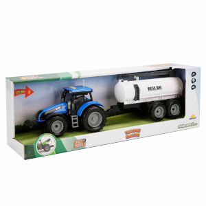 Maxx Wheels Sesli Ve Işıklı Römorklu Traktör 44 cm