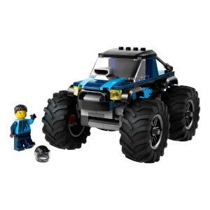 LEGO® City Mavi Canavar Kamyon 60402 - 5 Yaş ve Üzeri Çocuklar için Kamyonet İçeren Yaratıcı Oyuncak Yapım Seti (148 Parça)